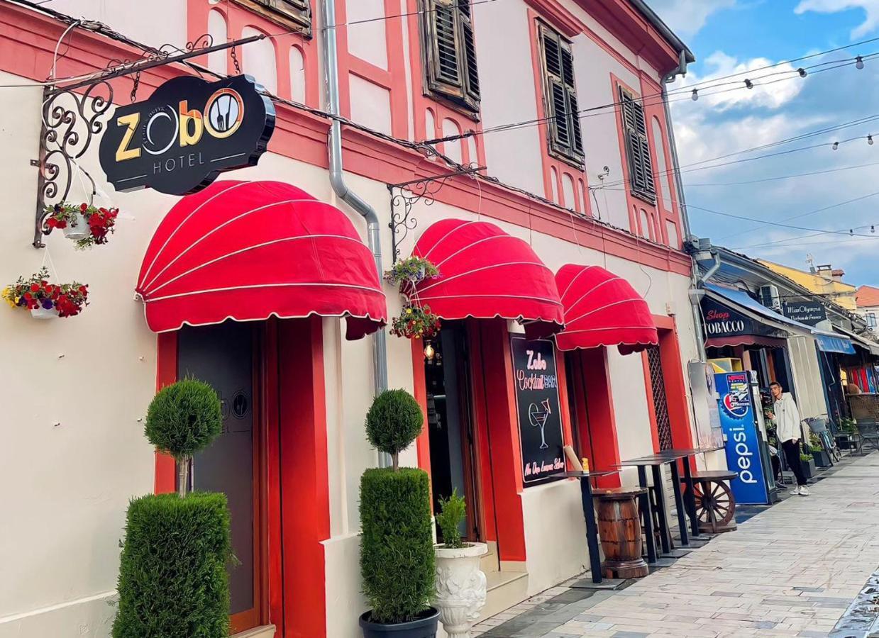 Zobo Hotel Shkodër Exterior foto